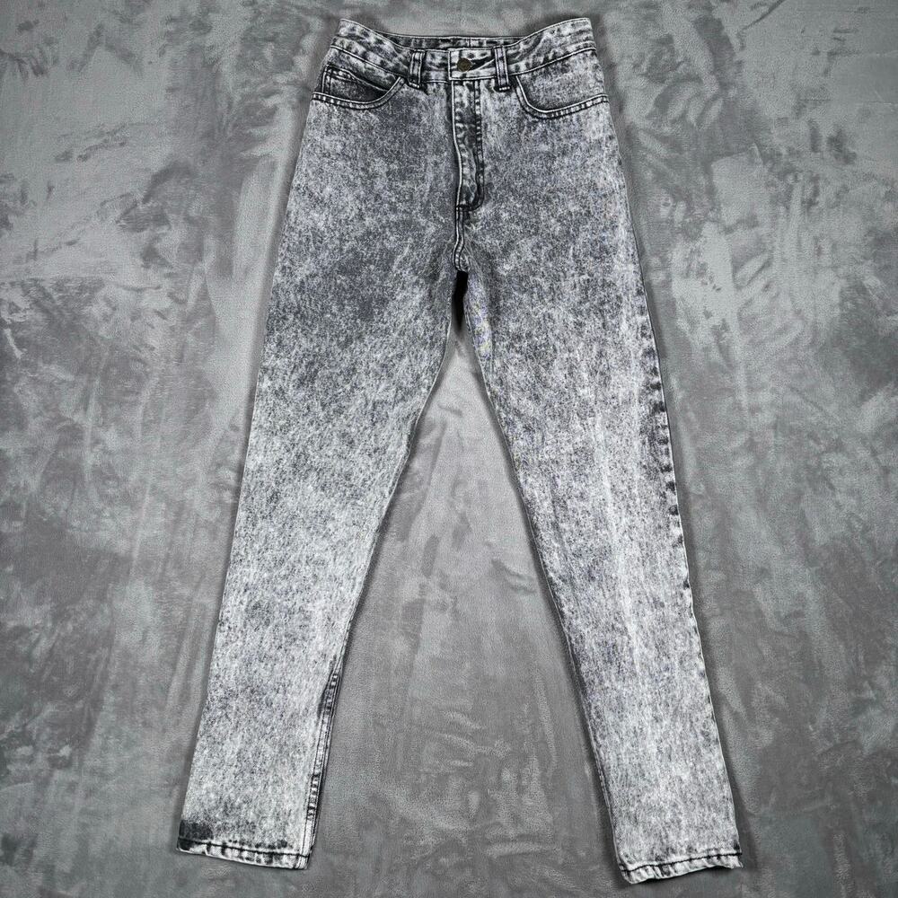 Vintage 80s Georges Marciano Guess Acid Wash Mom Jeans Size 28